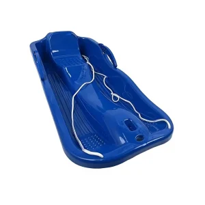 Kids and Adult Durable Large Plastic Snow Sledge Toboggan Sled with Rope and Brake