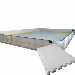 Large Entertainment Flied Ice Skating Plastic Rink Equipment uhmwpe Ice Speed Skats ice Hockey Skates