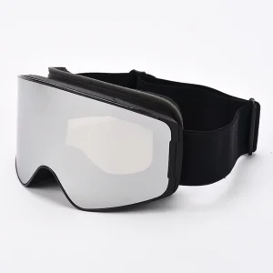 Large Frameless Anti Fog Custom logo Snowboard Outdoor Sports Magnetic Ski Glasses Snow Goggles Snowmobile Goggles