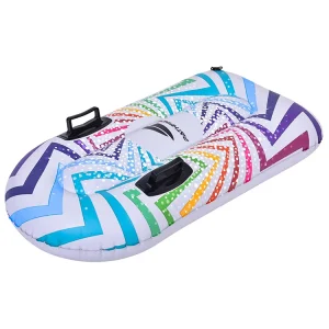 Large Inflatable PVC Snow Sled Tube for Kids and Adults