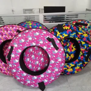 Large Inflatable Ski Racing Snow Tube for Winter Sports