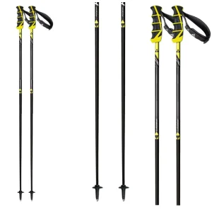 Light Durable Wear Resistant Red Aluminum Alloy Professional Outdoor Freeze Resistant Anti Slip Multi Size Alpine Ski Poles