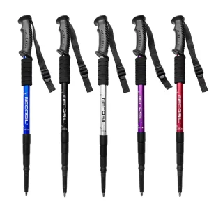 Lightweight Aluminum Collapsible Hiking Trekking Pole for Camping and Backpacking