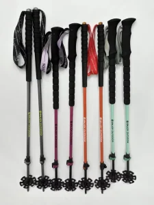 Lightweight Aluminum Ski Poles for Winter Outdoor Sports