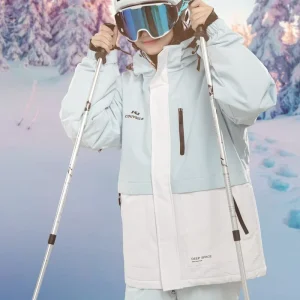 Lightweight Aluminum Telescopic Ski Poles for Skiing and Mountain Trekking