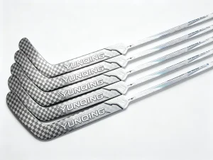 Lightweight Carbon Fiber Goalkeeper Ice Hockey Stick with Strong Cushioning and Precise Ball Blocking