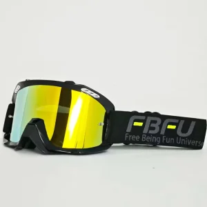 Lightweight PC Frame Ski Goggles UV Protection Replaceable Lenses Outdoor Sports Eyewear
