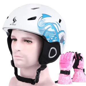 Lightweight Ski Helmet for Men and Women for Skiing, Skating and Snowboarding