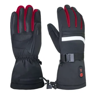 Lightweight USB Heated Ski Gloves with Breathable Design