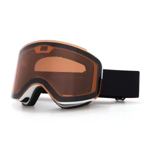 Liquid Crystal Electrochromic Magnetic Ski Goggles Double-Layer Anti-Fog UV400 OTG Snowmobile Goggles