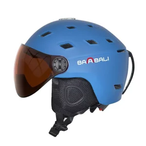 MS100 Black In-Mold Ski Helmet CE EN 1077 Protection for Winter Sports