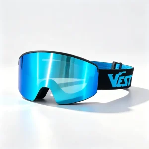 Magnetic Interchangeable Lens Kids Ski Goggles Anti Fog 100% UV Protection Custom Snow Snowboard Goggles for Children Girls Boy