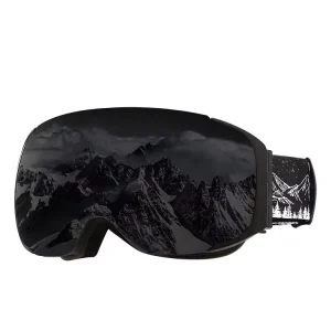 Magnetic-Lens Ski Goggles Polarized UV400 Protection for Snowboarding and Skiing