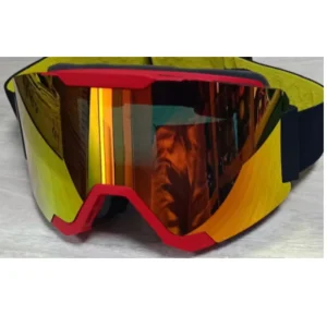 Magnetic Quick-Change Lens Ski Goggles Double-Layer Anti-Fog UV400 Snowboard Goggles
