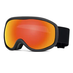 Magnetic Ski Goggles Double Layer Polarized Anti fog Lenses Snowboard Glasses Frameless Sports Snow Eyewear Skiing Google Custom