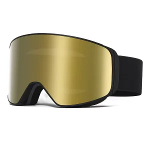 Magnetic Ski Goggles UV400 Anti-Fog Snowboard Safety Eyewear