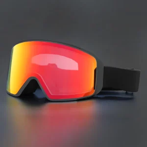 Magnetic Skiing Goggles Outdoor PC Lens Sports Eyewear Ski Snowboard Glasses UV Polarized
