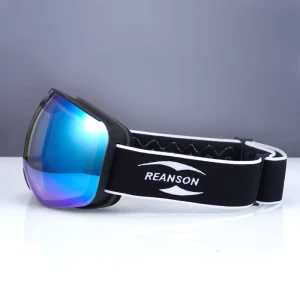 Manufacturer Anti Fog Bendable Comfortable TPU Frame Outdoor Skiing Glasses LCD Technology HD Lens Anti UV IR Snow Goggles