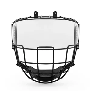 Manufacturer Custom Ice Hockey Cage with Anti-Fog, Anti-Scratch Visor