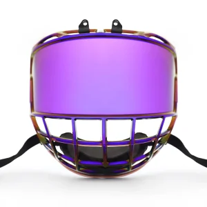 Manufacturer Ice Hockey Cage with Double-Sided Anti-Scratch, Inner Anti-Fog Lens
