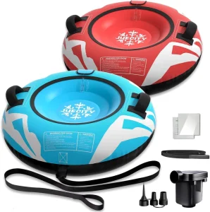 Manufacturer Snow Tube for Sledding, Heavy-Duty Inflatable Snow Sled Inner Tube