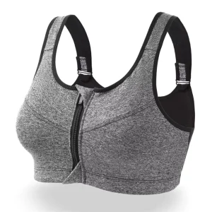 Manufacturer Women’s Non-Wired High-Support Shockproof Sports Bra with Four-Level Support