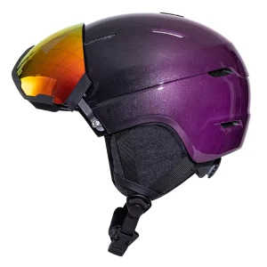 Manufacturers New Arrival Professional Sports Warmth Saving PCEPS Half Helmet Adult Unisex Ski Helmet with Stretchable Lens