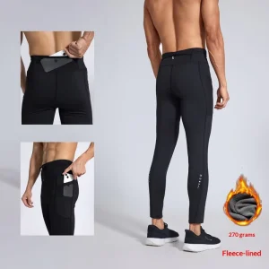 Men’s Custom Marathon Running Cycling Compression Training Leggings Quick-Dry Elastic Pants