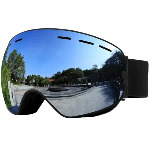 Men’s Dual-Layer Anti-Fog Ski Goggles Colorful Toric UV400 Snowboard Goggles