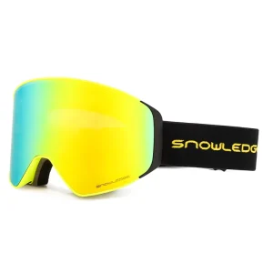 Men’s Fashion Polarized Lens Sports Eyewear UV400 Ski & Snowboard Goggles with Anti Fog & Magnetic Features for Skiing