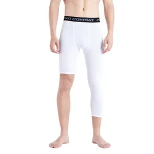 Men’s High-Elastic Breathable Quick-Dry Basketball Compression Leggings