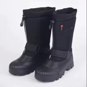 Men’s Outdoor 7.4V Heated Winter Boots Waterproof Ankle Height Anti-Slip for Ice Fishing