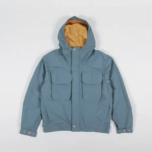 Mens Recycled Isthmus Utility Windbreaker Waterproof Work Jacket Plume Grey