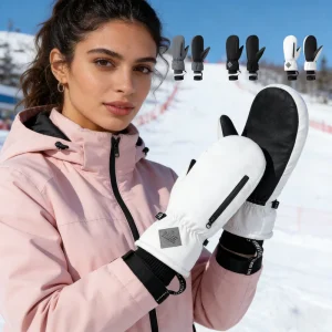 Men’s Windproof Waterproof Snowproof Cycling Ski Mittens