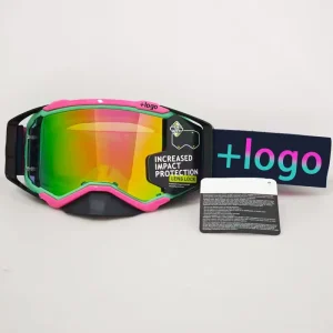 Men’s Women’s Outdoor Travel Ski Cycling Goggles HD UV400 Windproof Breathable Lightweight PC Frame Acrylic Lenses