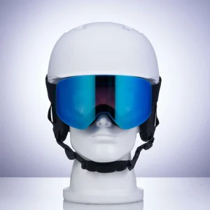Men’s and Women’s Ski Helmet with Adjustable Dial Fit System Impact Resistance and 6 Ventilation Holes