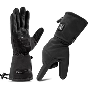 Milk Silk Heated Glove Liners with Touchscreen Compatibility