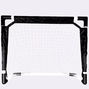 Mini Hockey Stick Set for Kids 4-Player Indoor Kit with 2 Mini Goals 4 Mini Sticks and 2 Mini Foam Balls