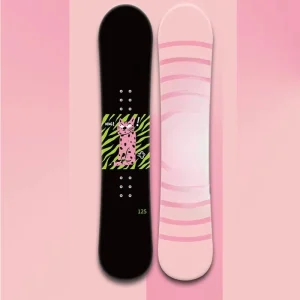 Modern Design Customizable Beginner Freestyle Snowboard Curved Shapes Pure Poplar Wood Core for Winter Mountaineering Skiing