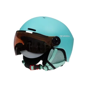 Moon Outdoor Sports Ski Helmet with Lens for Skiing Snowboarding and Skateboarding Winter Season Skihelm