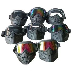 Motocross Goggles Colorful Outdoor Riding Windproof Protective Mask