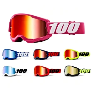 Motorcycle Goggles Colorful Lens Anti Scratch Motocross Dirt Bike Off Road Racing Ski Goggles Custom Logo MX Protective Eyewear