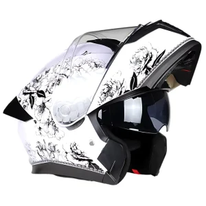 Motorcycle Outdoor Riding Helmet Flip-Up Modular Safety Helmet