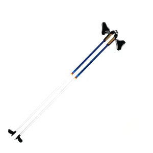 Multifunctional Carbon Fiber Ski Poles Nordic Walking Sticks 170cm 12K Glossy Tungsten Tip OEM Custom