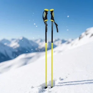 NASDA OEM Aluminium 145cm EVA Grip Durable Cross Country Ski Poles