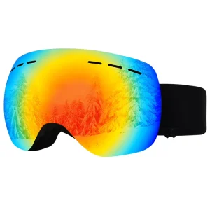 New Arrival BAABALI Model 7003 Men’s Plastic Frame Custom Spherical Anti fog Photochromic Polarized Snowboard Ski Goggles