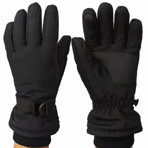New Customized Unisex Polyester Insulated Lightweight PU Waterproof Windproof Touchscreen Compatible Ski Gloves