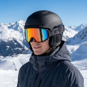 New Design Adult Unisex Ski Helmet Impact Resistant & Ventilated Ski And Snowboard Helmet Platinum Professional Ski Helmet