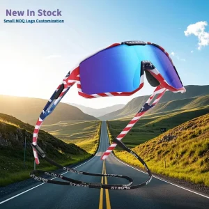 New Fashion Design Big Frame Goggles for Men Women Polarized Sports Sunglasses