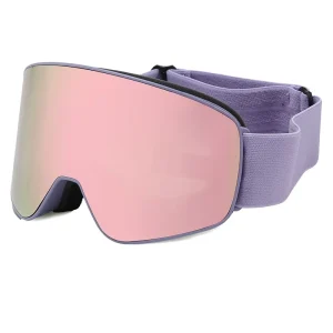 New Mountaineering Ski Goggles for Men Women Double layer Anti fog Waterproof Windproof TPU Frame Myopia Magnetic Attraction
